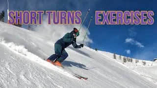 Thumbnail: Short turns exercises 2021, visual learning