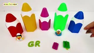 Thumbnail: Learn Colors with Play Dough | Educational Video for Kids (3D Boxes)