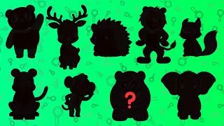 Thumbnail: Guess the Shadow of Wild Animals | Educational Animal Song for Kids