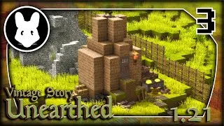 Thumbnail: Cementation Furnace is GO! Vintage Story: UNEARTHED! 1.21 - Ep 3