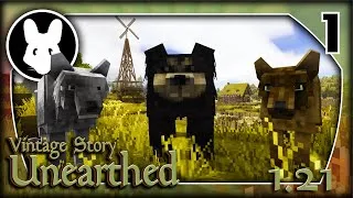 Thumbnail: All the changes! Vintage Story: UNEARTHED! 1.21 - Ep 1