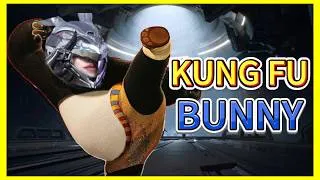 Thumbnail: Bunny is now a KUNGFU MASTER! // Electric Transition Bunny Build // The First Descendant (TFD)