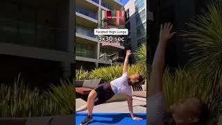 Thumbnail: Korean model's yoga workout routine! 😌🤍 | #shorts