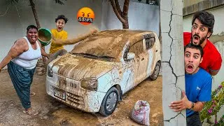 Thumbnail: I CAN’T BELIEVE!! MUNNA DESTROYED OUR CAR LIKE THIS 🤬 | MISHKAT KHAN 