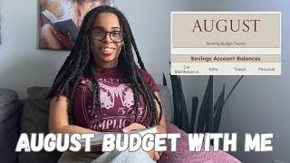 Thumbnail: August Budget With Me: Single income w/ 3 kids