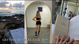 Thumbnail: GETTING YOUR SPARK BACK & getting EXCITED for LIFE again ll healing girl era ll Wellness VLOG ✨🦋