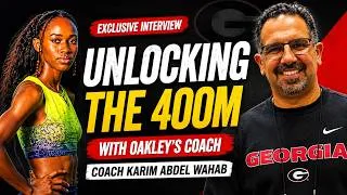 Thumbnail: Inside Dejanea Oakley’s Rise: Coach Karim Abdel Wahab Unlocks the Secrets of the 400m.