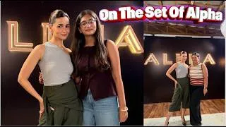 Thumbnail: ALPHA Mode On with Alia Bhatt! 🎬 | A Day in Mumbai - Cafes & Shopping! 🛍️