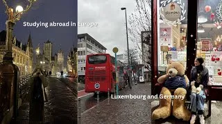Thumbnail: My first time studying abroad in Europe: Luxembourg & Germany 🫧🪽👩🏻‍💻