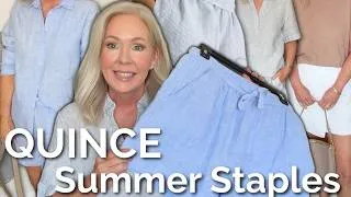 Thumbnail: Is Quince Worth It for Summer? Honest Try-On Haul | Fashion Over 50