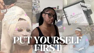 Thumbnail: how to start prioritizing yourself: boundaries, goals & self-respect