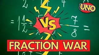 Thumbnail: Basic FRACTION War | Gameschooling MATHS (Back to Basics)