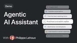 Thumbnail: Missive AI assistant: draft replies, search email and calendar, MCP (live demo)