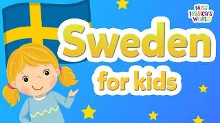 Thumbnail: 5 Fun Facts About Sweden 🇸🇪 | Learn About Sweden for Kids | Miss Jessica's World