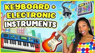 Thumbnail: Keyboard & Electronic Instruments for Kids | Music Families for Kids | Miss Jessica's World