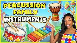 Thumbnail: Drums, Rhythms and Beats for Kids | Fun Music Families Classroom Lessons | Miss Jessica's World