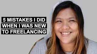 Thumbnail: 5 Mistakes I Did That You Should Avoid | Freelancing Tips for Beginners 2022 | English