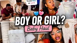 Thumbnail:     Boy or Girl? 💙💗 + Everything We’ve Bought for Baby So Far( Haul)