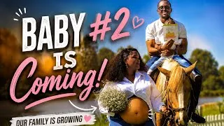 Thumbnail: Here we grow again!!! Baby number two coming soon 🤰🍼👶🧑‍🍼!!