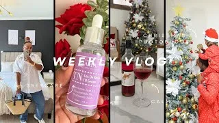 Thumbnail: WEEKLY VLOG: Clothes shopping,Skin-analysis, Christmas photoshoot, breakfast date etc
