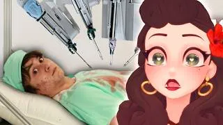 Thumbnail: THERE'S NO WAY THIS IS LEGAL!! Michael Reeves Surgical Robot React!