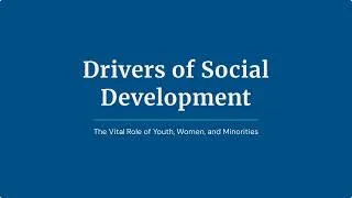 Thumbnail: Role of Youth, Women and minorities in social development explained in Urdu/ Hindi