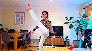 Thumbnail: ASMR - fast body measure & mumble chaotic personal attention