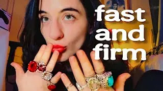 Thumbnail: asmr: RUB DOWNS & RING SOUNDS 💍 intense scalp scratch, massage, face touch & more - fast aggressive 