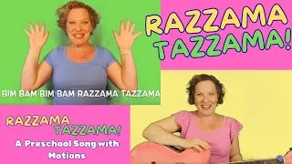 Thumbnail: Preschool Song with Motions | Razzama Tazzama (Bim Bam Bim Bam) | Circle Time Song
