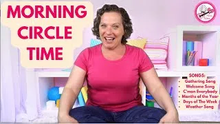 Thumbnail: Preschool Circle Time | Morning Circle Time Routine with Miss Nina | Toddler & Preschool Songs