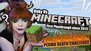 Thumbnail: PERMA DEATH MINECRAFT?!