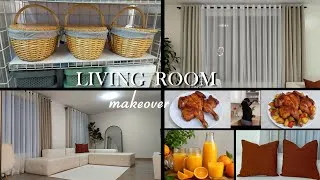 Thumbnail: Living room makeover/New seats/curtain shopping/cooking