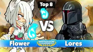 Thumbnail: Flower vs Lores | Elimination Top 6 | Mid Season Championship 2026
