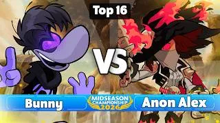 Thumbnail: Bunny vs Anonymous Alex | Elimination Top 16 | Midseason Championship 2026