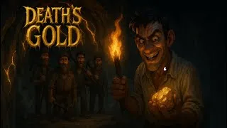 Thumbnail: The Cave That Bleeds Gold | Horror Short Film | Scary Videos | Animated Story #Horror #shorts #ai