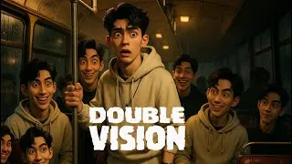 Thumbnail: DOUBLE VISION Horror Short Film | Scary Videos  Animated Story #Horror #shorts #scary #ai #animation