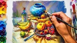 Thumbnail: How to paint a still life