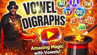 Thumbnail: Digraphs | Phonics Song for Children | Two Vowels | Vowel Diagraphs | ai, ay, ea, ee, ie, +