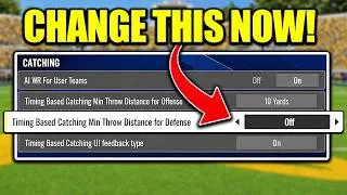 Thumbnail: 17 Settings You Need To Change In College Football 27!