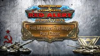 Thumbnail: Red Alert Remastered 4v4 | A Chaotic Series of Brutal 4v4 Battles