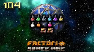 Thumbnail: Pink Research | Factorio: Space Age [104]