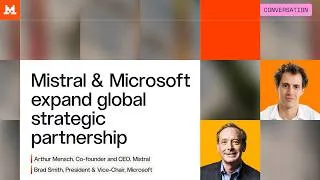 Thumbnail: Mistral and Microsoft Expand Global Strategic Partnership to Give Enterprises AI They Can Control