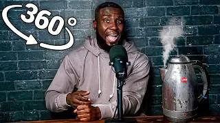Thumbnail: He was boiling shi in a kettle in 360° Video | VR / 8K | (Boiling Poo In A Kettle Meme)