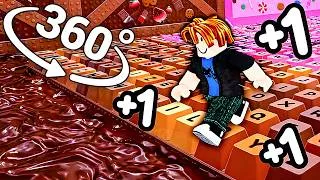 Thumbnail: +1 Speed Keyboard Escape - ROBLOX in 360° Video | VR / 8K | (Keyboard Escape roblox fun animation)
