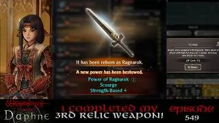 Thumbnail: Forging Ragnarok the Relic Two-Handed Sword Weapon — Wizardry Variants Daphne ウィザードリィ ヴァリアンツ ダフネ