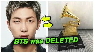 Thumbnail: BREAKING: GRAMMYs deletes BTS’s videos, GRAMMYs criticizes BTS publicly, Jin sold his apartment
