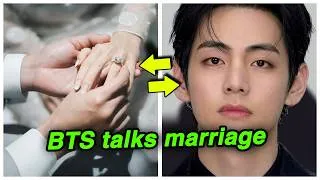 Thumbnail: BREAKING: BTS discusses marriage and relationships, RM got annoyed, V’s new tattoo