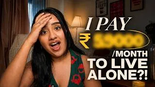 Thumbnail: a *Real* guide to living alone. | money, maintenance, cost, loneliness. 😓👀