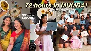 Thumbnail: crazy 72 HOURS in mumbai!🌊🛵🌈👀  collab w @shrihitt ♥️✨ Apple event