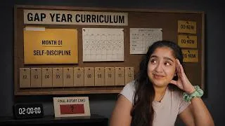 Thumbnail: I designed my own GAP YEAR CURRICULUM!✨📚 month 1: SELF DISCIPLINE & world geography